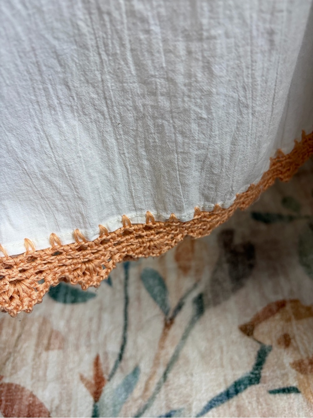 Chasing Unicorns RARE Cream Maxi Dress with Yellow Embroidery - Picture 7 of 15